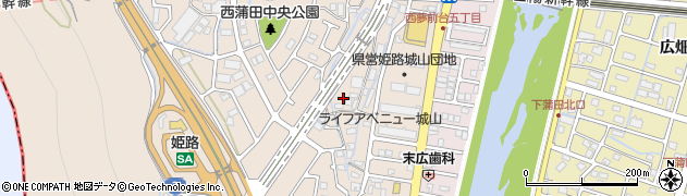 兵庫県姫路市広畑区西蒲田394周辺の地図