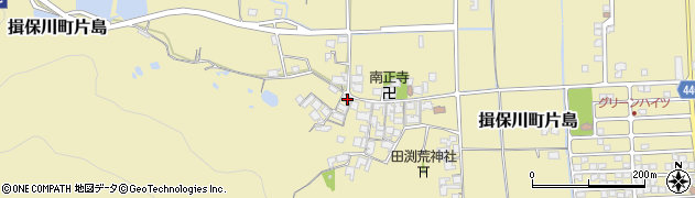 兵庫県たつの市揖保川町片島106周辺の地図