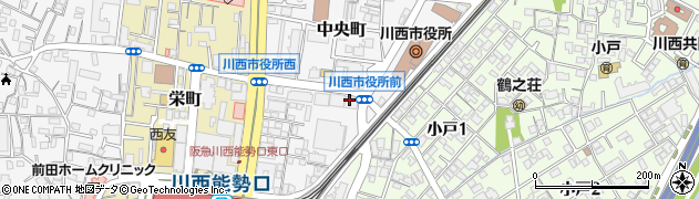 住友生命保険相互会社　新大阪支社川西支部周辺の地図