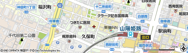 兵庫県姫路市忍町114周辺の地図