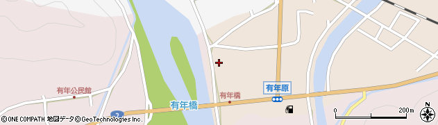 兵庫県赤穂市有年原318周辺の地図