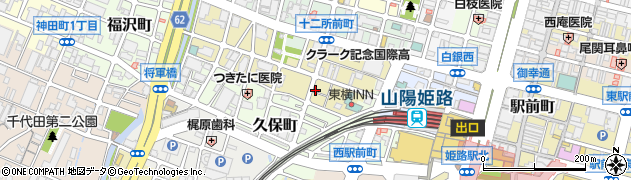 兵庫県姫路市忍町28周辺の地図