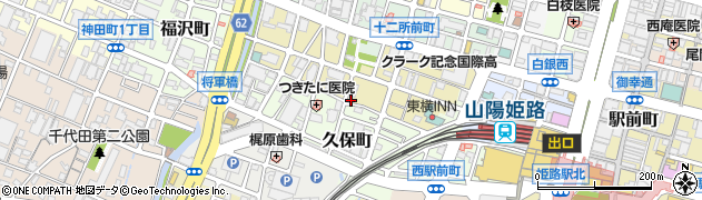 兵庫県姫路市忍町116周辺の地図