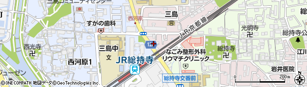 有限会社今東クリーニング工場　三島店周辺の地図