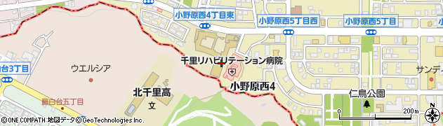 大阪インターナショナルスクール入学センター周辺の地図