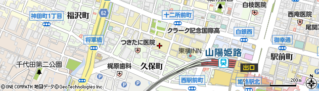 兵庫県姫路市忍町122周辺の地図