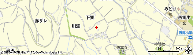 愛知県豊橋市石巻平野町周辺の地図