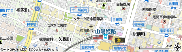 兵庫県姫路市忍町61周辺の地図