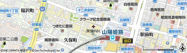 兵庫県姫路市忍町45周辺の地図