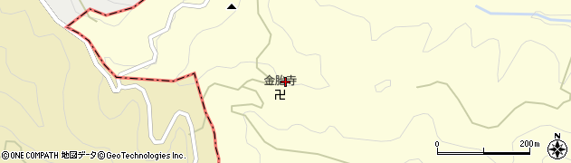 京都府和束町（相楽郡）原山（鷲峯山）周辺の地図