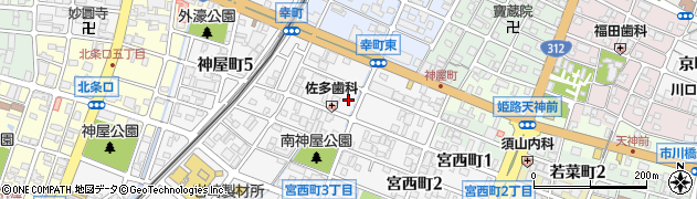 トヨタレンタリース兵庫姫路店周辺の地図