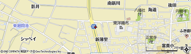 愛知県知多郡武豊町冨貴一ノ坪周辺の地図