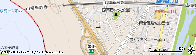 兵庫県姫路市広畑区西蒲田1558周辺の地図