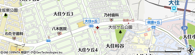 京都銀行大住支店 ＡＴＭ周辺の地図