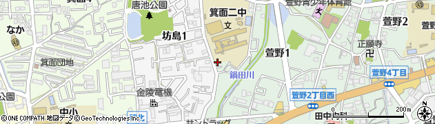 久栄堂箕面店周辺の地図