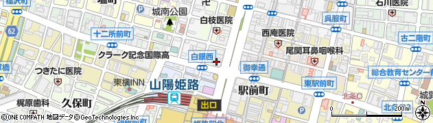 りそな銀行姫路支店 ＡＴＭ周辺の地図