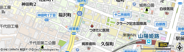兵庫県姫路市忍町177周辺の地図