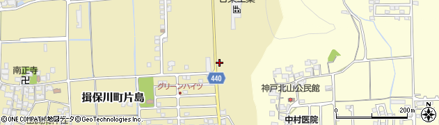 兵庫県たつの市揖保川町片島867周辺の地図