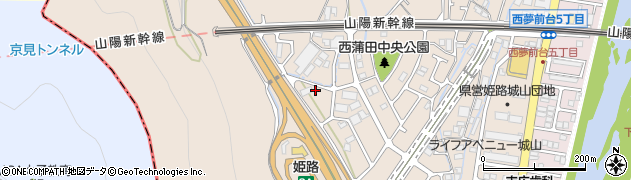 兵庫県姫路市広畑区西蒲田1556周辺の地図