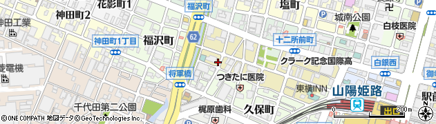 兵庫県姫路市忍町221周辺の地図