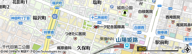 兵庫県姫路市忍町102周辺の地図