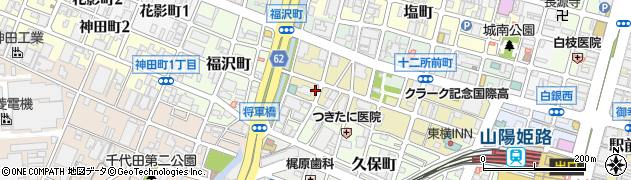 兵庫県姫路市忍町220周辺の地図