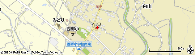 愛知県豊橋市石巻萩平町（城脇）周辺の地図
