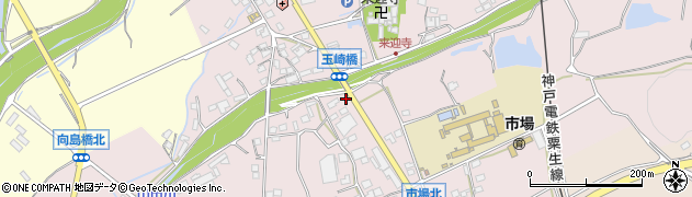 兵庫県小野市市場町572周辺の地図