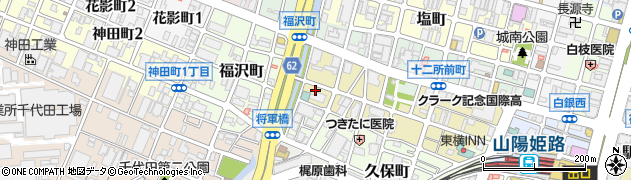 兵庫県姫路市忍町217周辺の地図