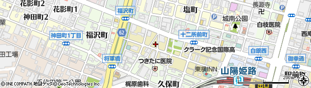 兵庫県姫路市忍町169周辺の地図