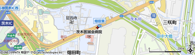畑田東周辺の地図