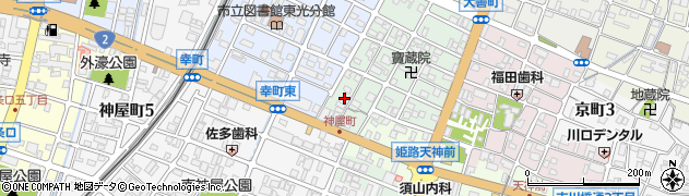 兵庫県姫路市神和町60周辺の地図