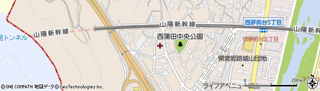 兵庫県姫路市広畑区西蒲田1535周辺の地図