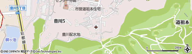 エルミタージュケア豊川周辺の地図
