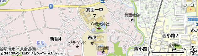 八幡太神社周辺の地図