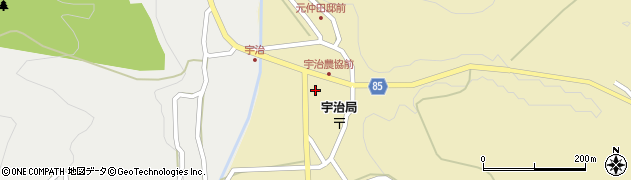 島木川周辺の地図