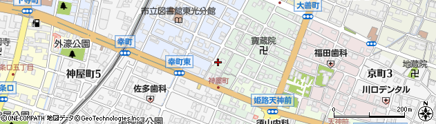 兵庫県姫路市神和町51周辺の地図
