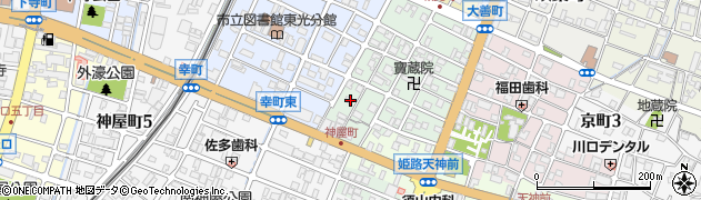 兵庫県姫路市神和町57周辺の地図