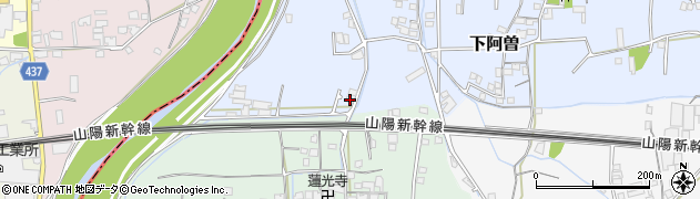 兵庫県揖保郡太子町下阿曽226周辺の地図