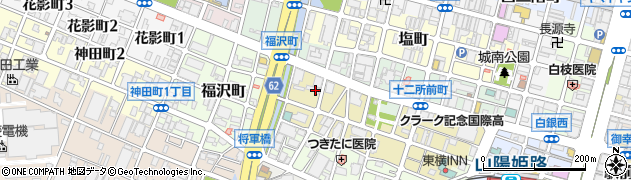 兵庫県姫路市忍町207周辺の地図