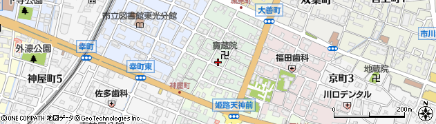 兵庫県姫路市神和町78周辺の地図