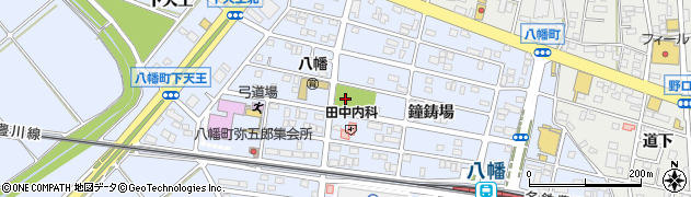 弥五郎第1公園周辺の地図