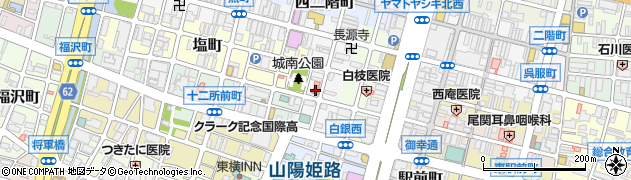 姫路立町郵便局周辺の地図