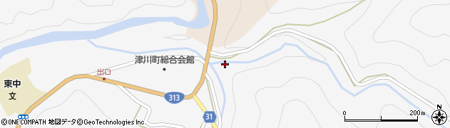 岡山県高梁市津川町今津1349周辺の地図