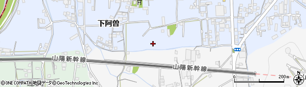 兵庫県揖保郡太子町下阿曽31周辺の地図