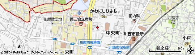 中央ケアセンター周辺の地図