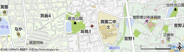 稲野遊園周辺の地図