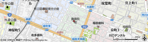 兵庫県姫路市神和町82周辺の地図