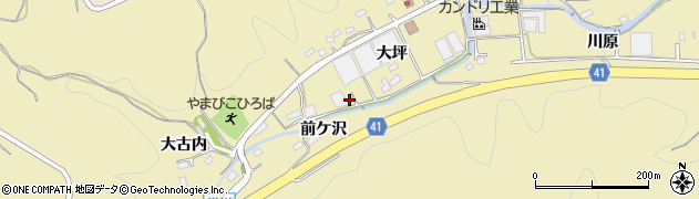 愛知県幸田町（額田郡）逆川周辺の地図