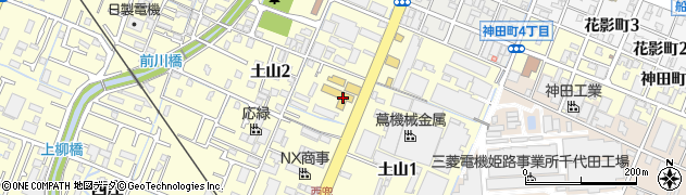 兵庫トヨタ　姫路西店周辺の地図